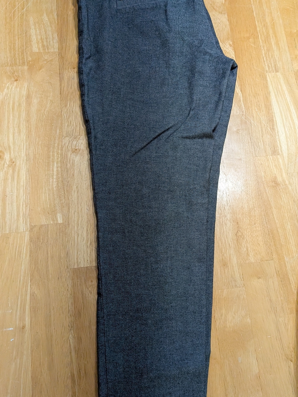 Banana Republic Sloan Trouser Charcoal Slim Straight Dress Pants, Low Rise